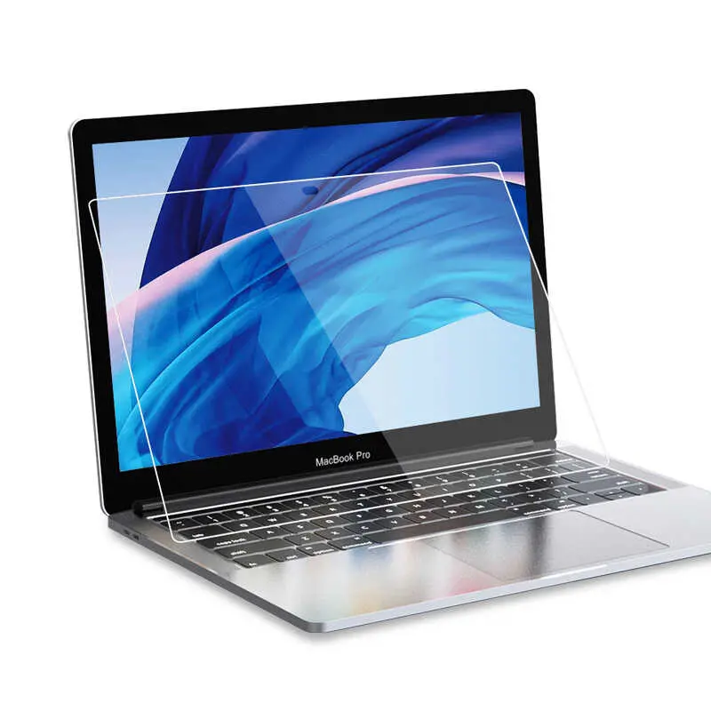 MacBook Pro 16 inç Touch Bar Ekran Koruyucu Temperli Cam - Wiwu Vista