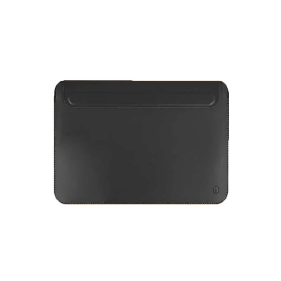MacBook Pro 16 inç Standlı PU Deri Kılıf - Wiwu Skin Pro