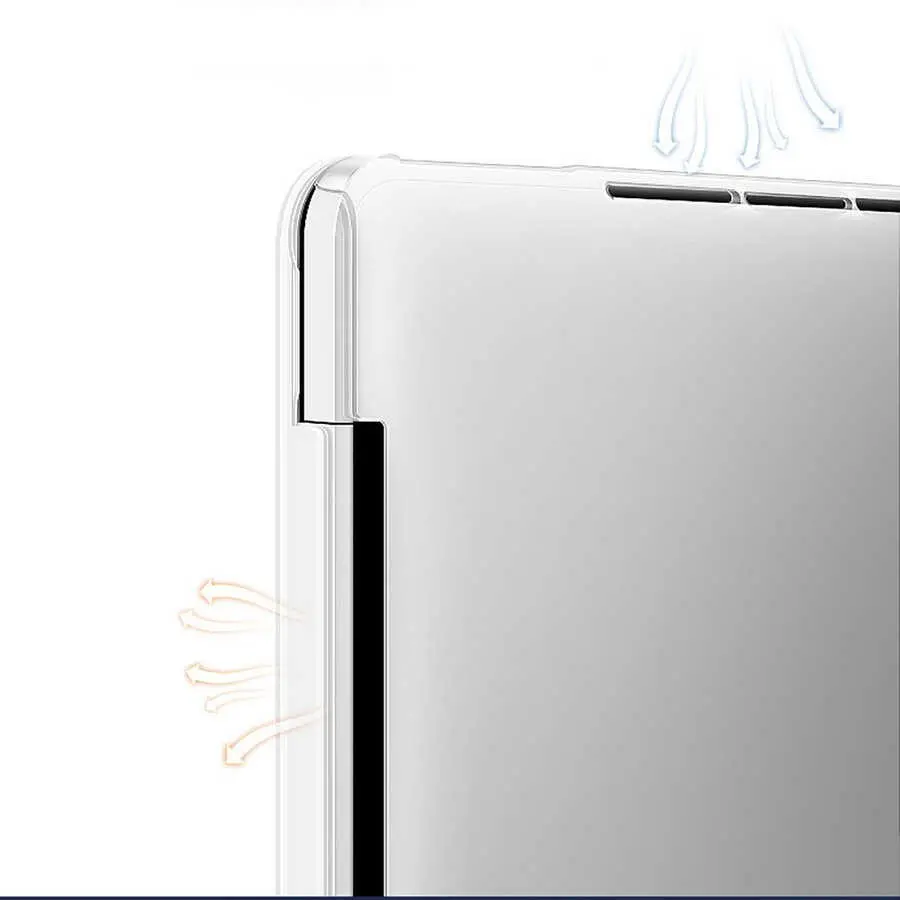 MacBook Pro 14" (2023, A2779) Ultra İnce Şeffaf Kılıf - Wiwu Crystal iShield