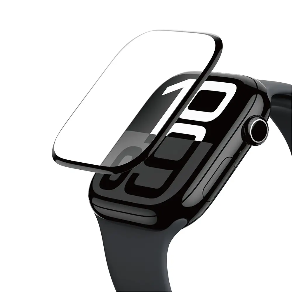 Apple Watch 10 42mm Amazingthing Radix Protective Parmak İzi Bırakmayan HD Ekran Koruyucu Film + Kolay Uygulama Aparatı