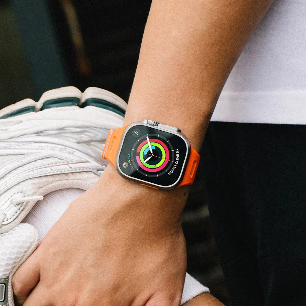 Apple Watch 42 mm Silikon Saat Kordonu - Native Union Active Band