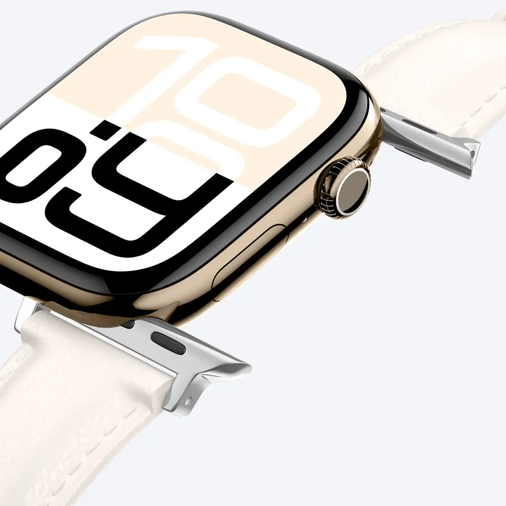 Apple Watch 46 mm Deri Kordon - Amazingthing Glamour Class