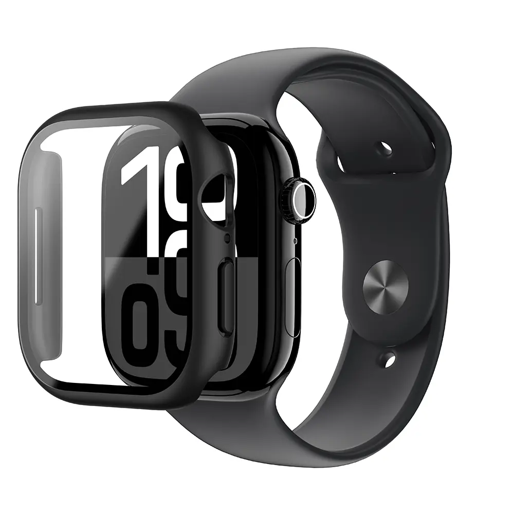 Apple Watch 46 mm Sert PC Kasa ve Ekran Koruyucu - Amazingthing Radix Minimal FullGuard
