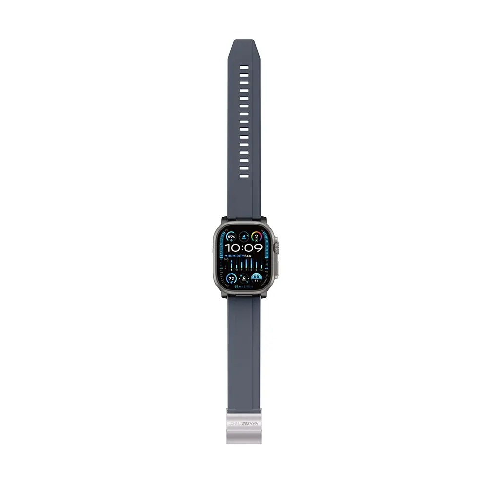 Apple Watch 46 mm Silikon Kordon - Amazingthing Titan Chrono