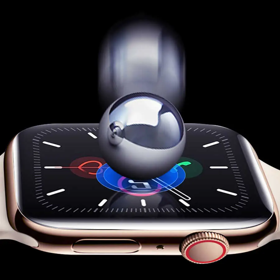 Apple Watch 38 mm 6H Temperli Cam Ekran Koruyucu - Wiwu iVista
