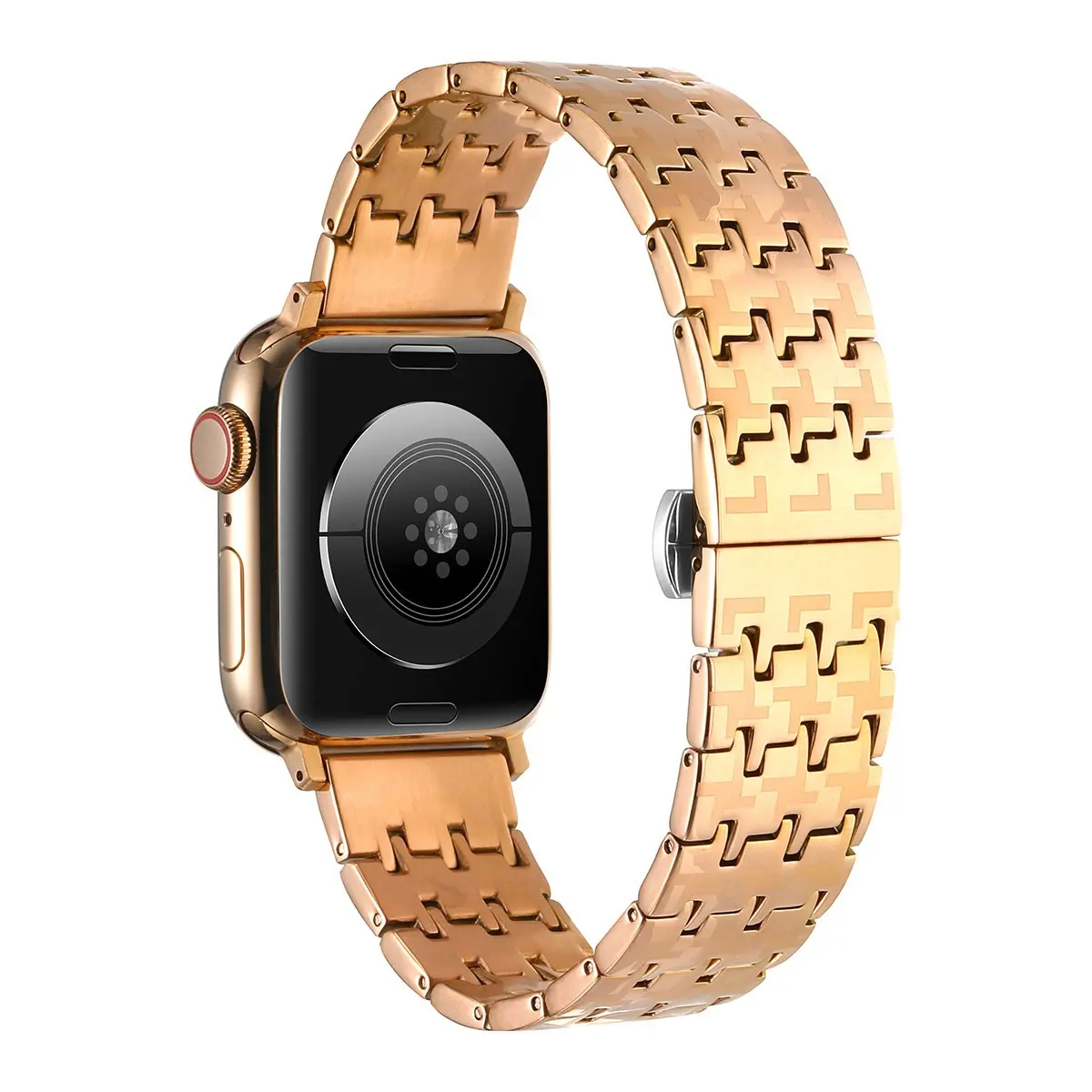 Apple Watch 38 mm Metal Saat Kordonu - Zore KRD-86