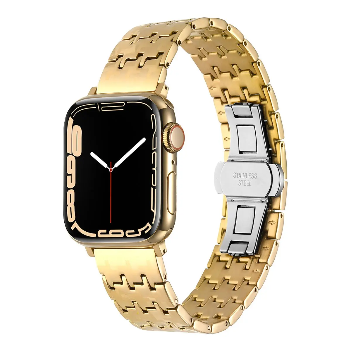 Apple Watch 38 mm Metal Saat Kordonu - Zore KRD-86