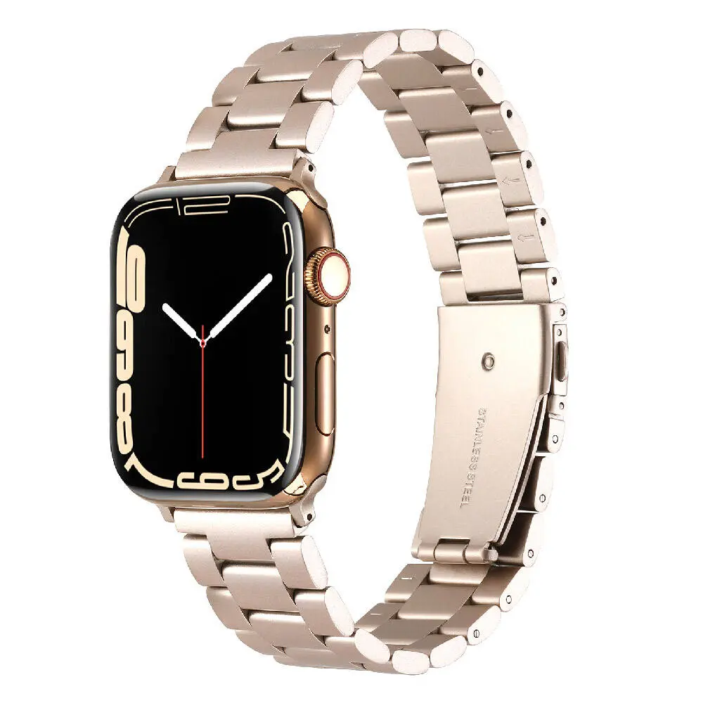 Apple Watch 38 mm Metal Saat Kordonu, Ayarlanabilir - Zore KRD-93