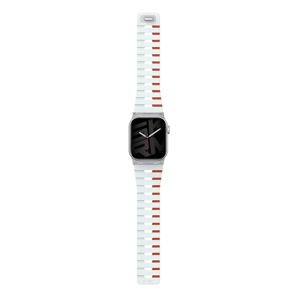 Apple Watch 38 mm Manyetik Silikon Kordon - Skinarma Gemini