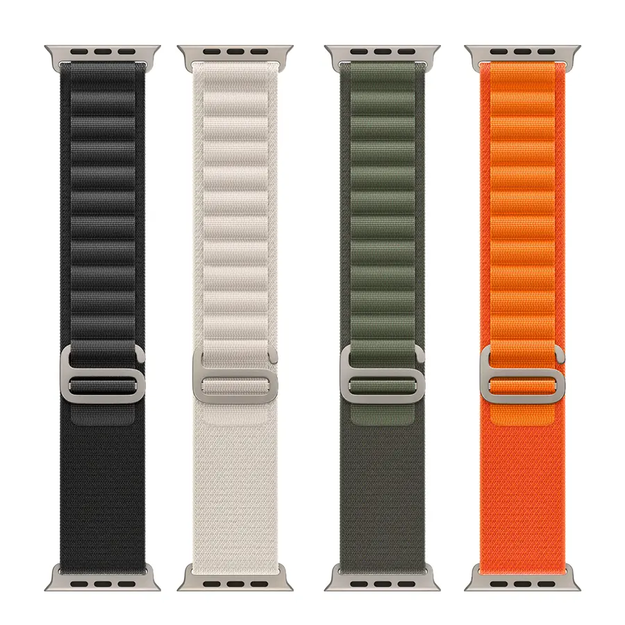 Apple Watch 40 mm Hasır Örgü Kordon - Zore KRD-74