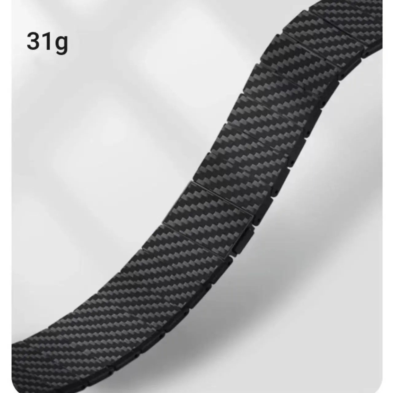Apple Watch 40 mm 600D Karbon Fiber Kordon - Zore KRD-90