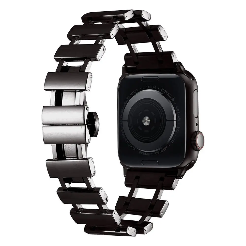 Apple Watch 40 mm Metal Saat Kordonu, Ayarlanabilir Klipsli - Zore KRD-96