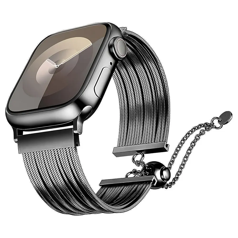 Apple Watch 40 mm Paslanmaz Çelik Hasır Kordon - Zore KRD-137