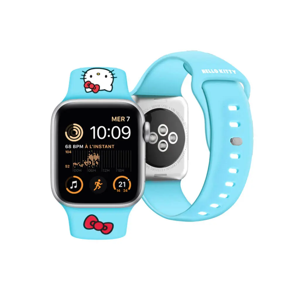 Apple Watch 40 mm Hello Kitty Lisanslı Silikon Kordon