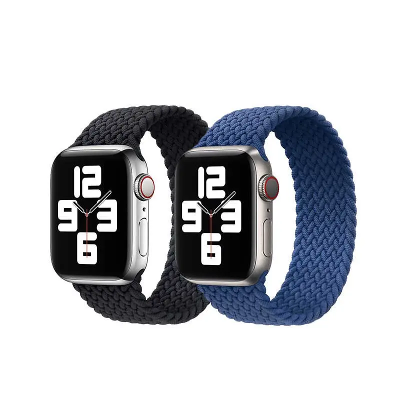 Apple Watch 40 mm Hasır Örgü Saat Kordonu - Zore KRD-32 Small