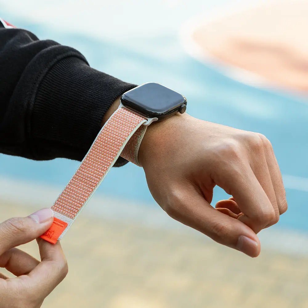 Apple Watch 40 mm Hasır Dokuma Kordon - Native Union Active Watch Loop