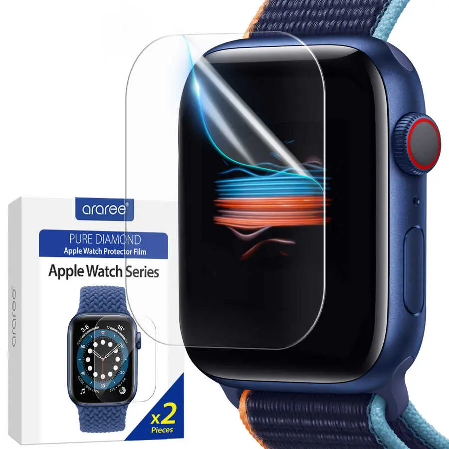 Apple Watch 40 mm Ekran Koruyucu, 2 Adet - Araree Diamond