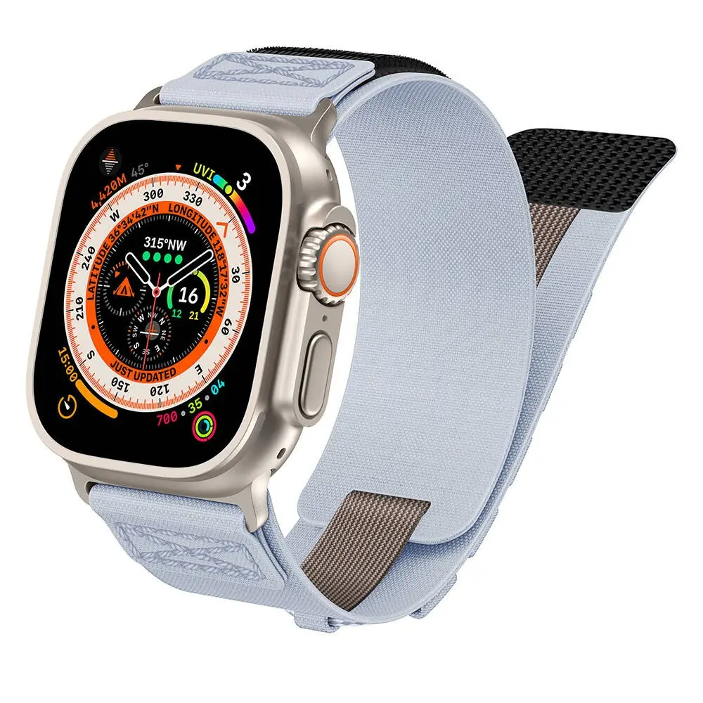 Apple Watch 42 mm Uyumlu Hasır Kordon - Zore KRD-99