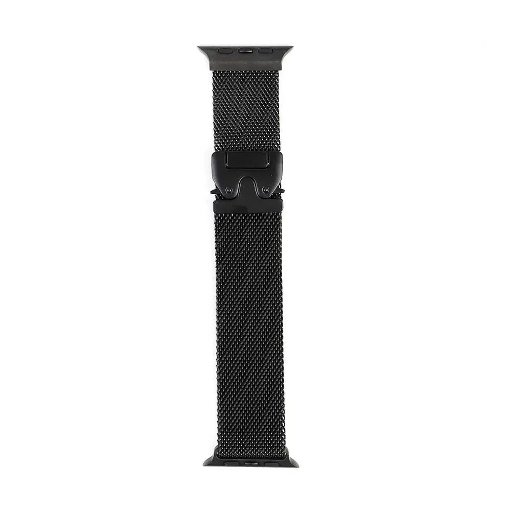 Apple Watch 42 mm Metal Hasır Kordon - Zore KRD-25