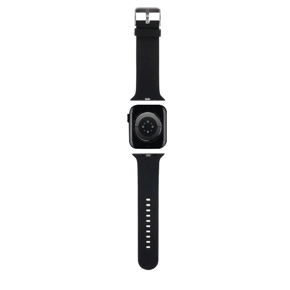 Apple Watch 42 mm Silikon Kordon - Karl Lagerfeld İkonik Karl & Choupette