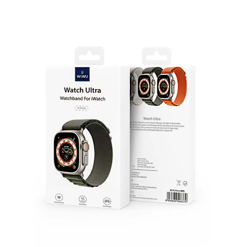 Apple Watch 42 mm Hasır Örgü Kordon - Wiwu WU-01