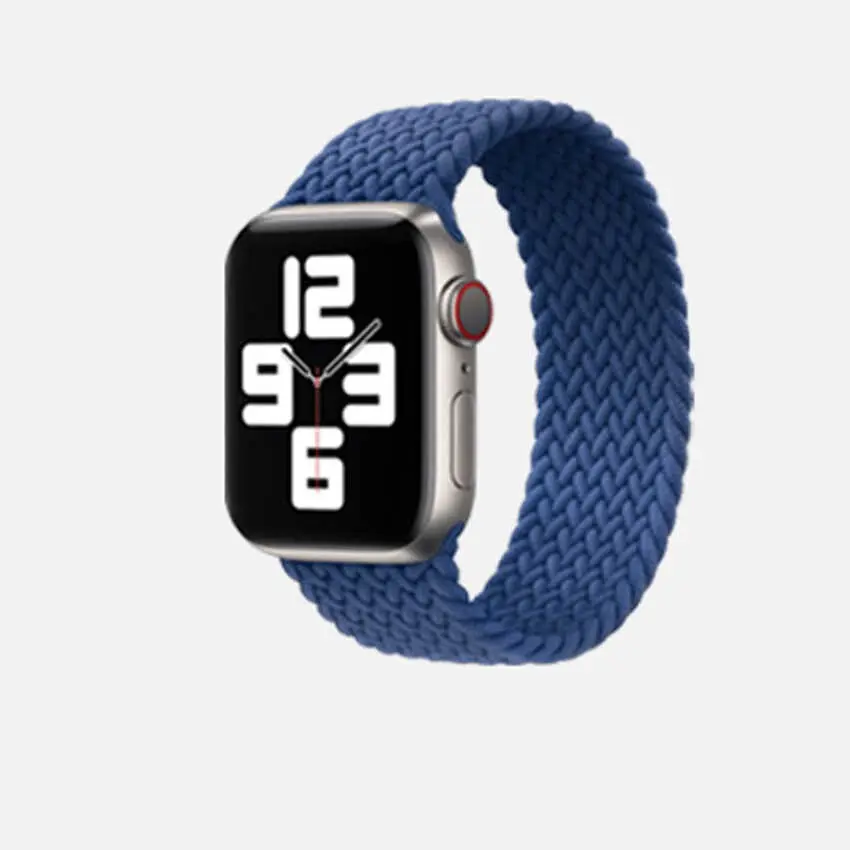 Apple Watch 42 mm Hasır Örgü Kordon - Zore KRD-32 Large