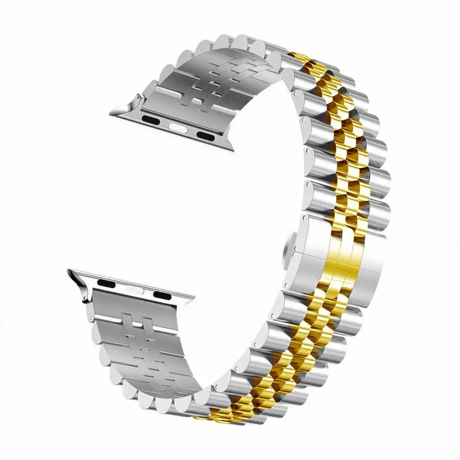 Apple Watch 42 mm Metal Kordon, Klipsli ve Ayarlanabilir - Zore KRD-36
