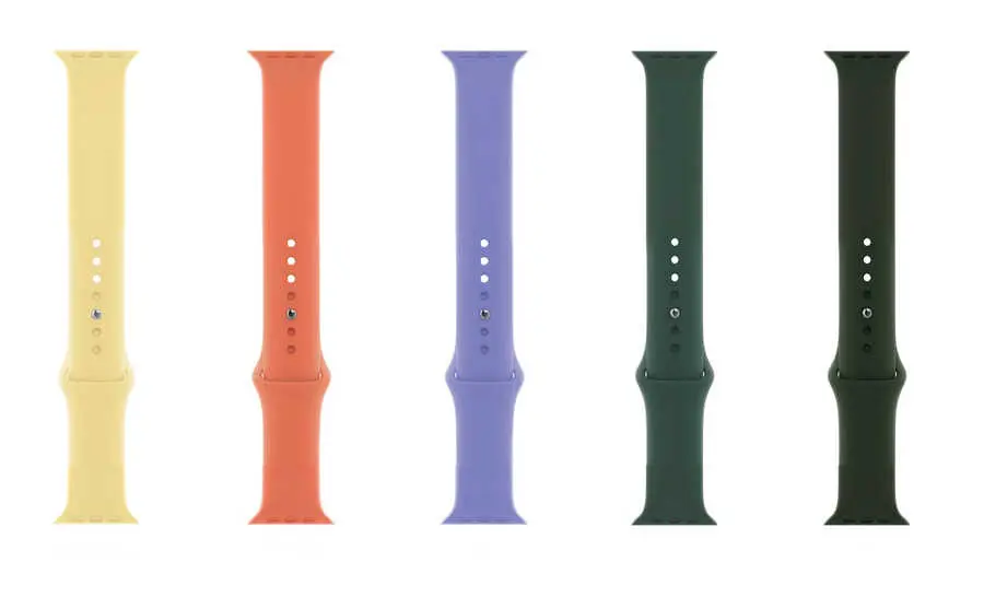 Apple Watch 44 mm Silikon Kordon - Wiwu Sport Band
