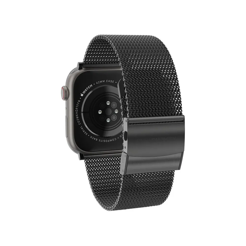 Apple Watch 41 mm Metal Hasır Kordon - Amazingthing Titan