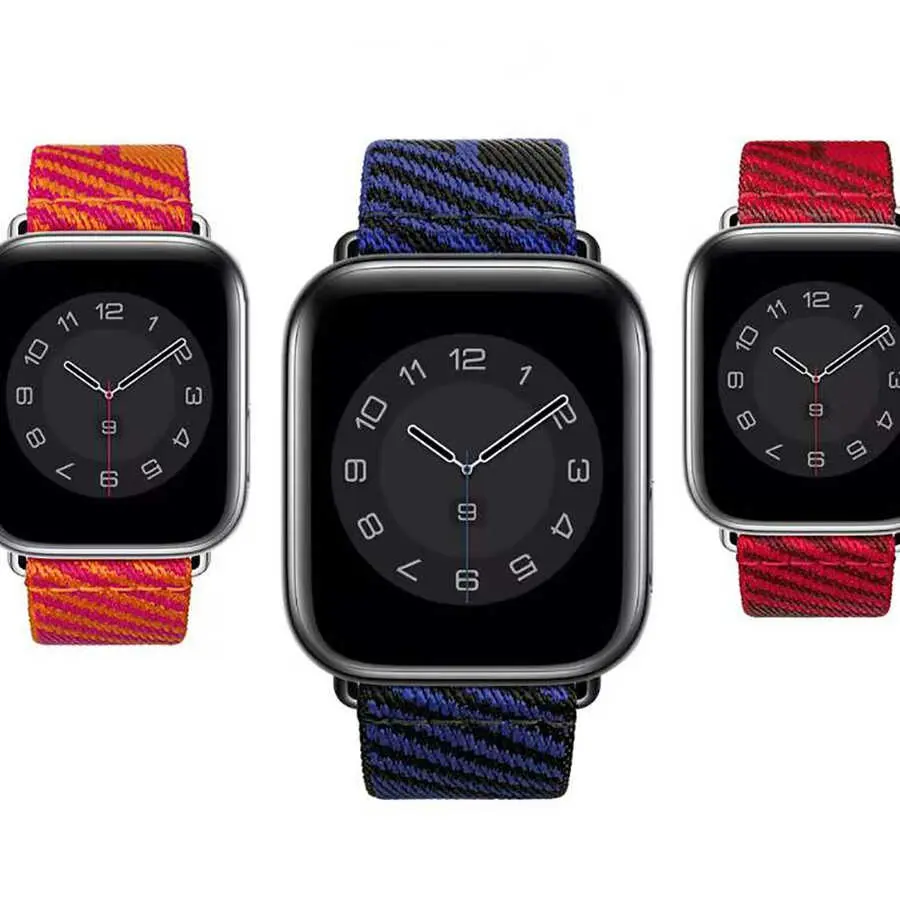 Apple Watch 41 mm Hasır Kordon - Zore KRD-51