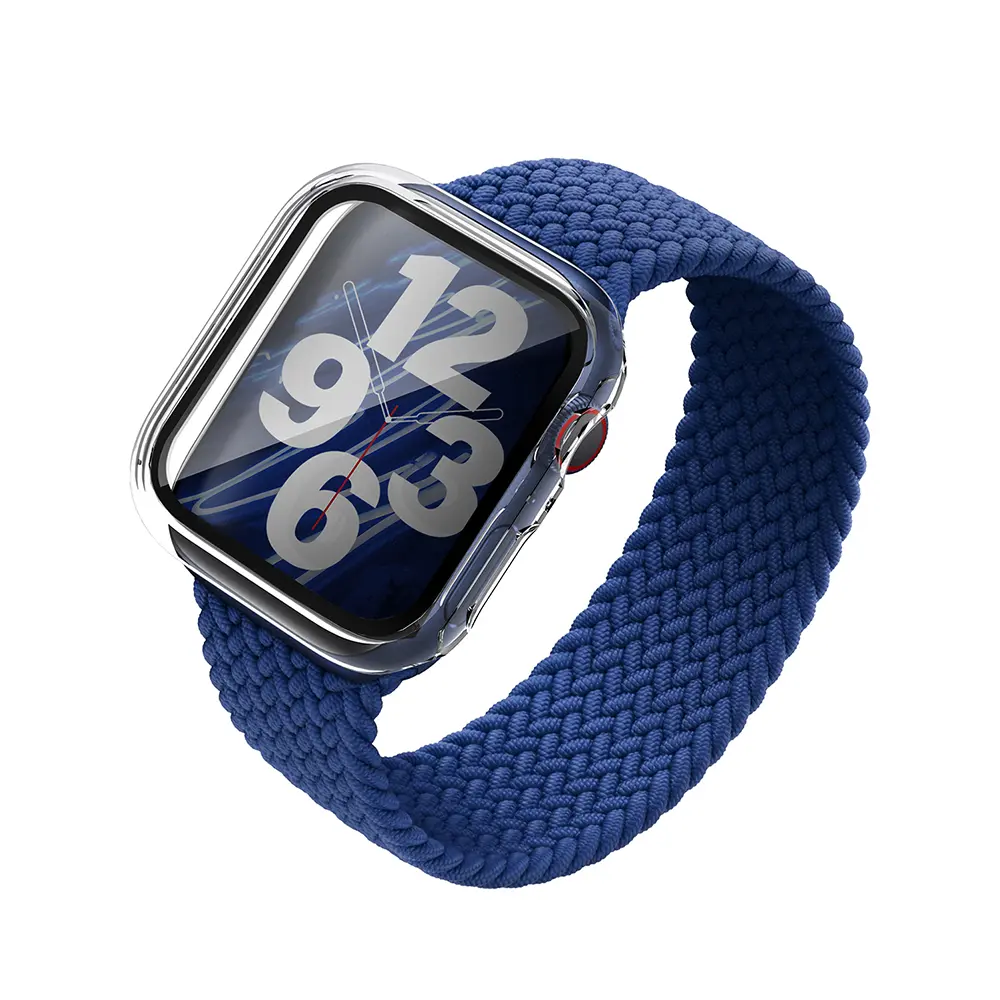 Apple Watch 41 mm Sert Silikon Kasa ve Ekran Koruyucu - Skinarma Gado