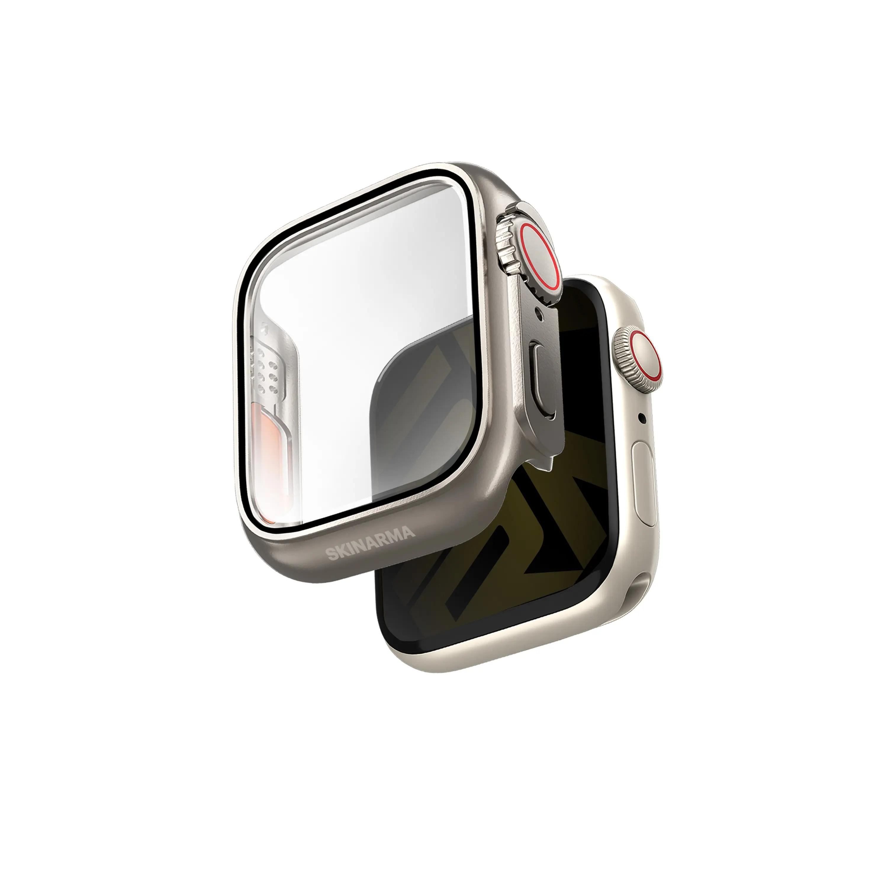 Apple Watch 41 mm Kasa ve Ekran Koruyucu - Skinarma Gado Pro