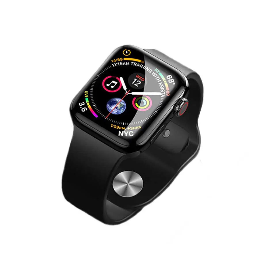 Apple Watch 41 mm 6H Temperli Cam Ekran Koruyucu - Wiwu iVista