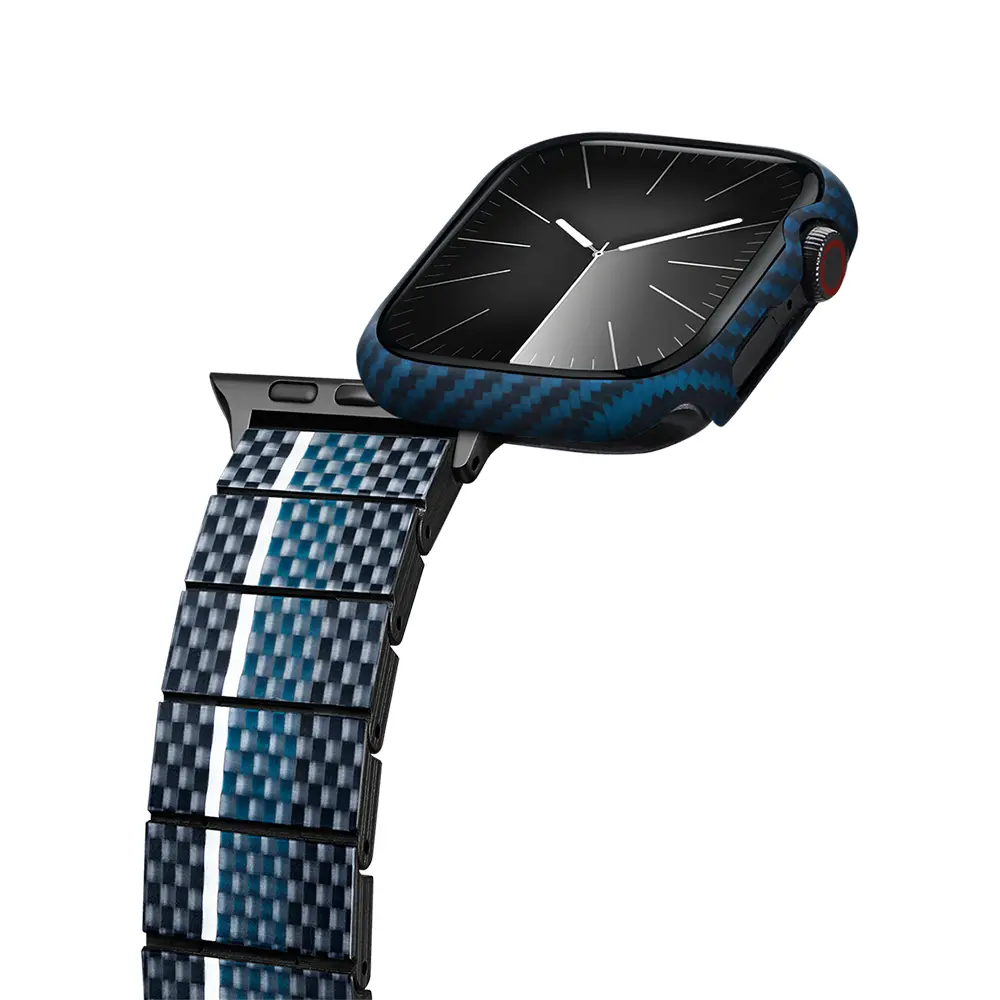 Apple Watch 45 mm İnce Kasa Koruyucu - Pitaka Air Case Classic