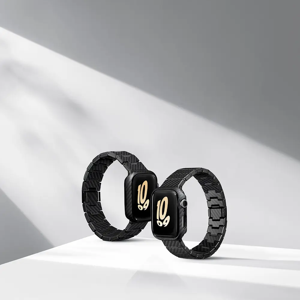 Apple Watch 45 mm İnce Kasa Koruyucu - Pitaka Air Case Classic