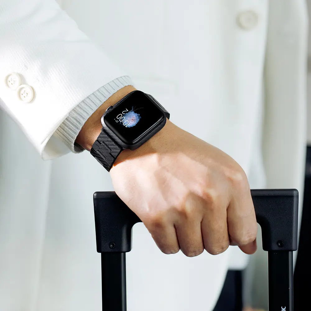Apple Watch 45 mm İnce Kasa Koruyucu - Pitaka Air Case Classic
