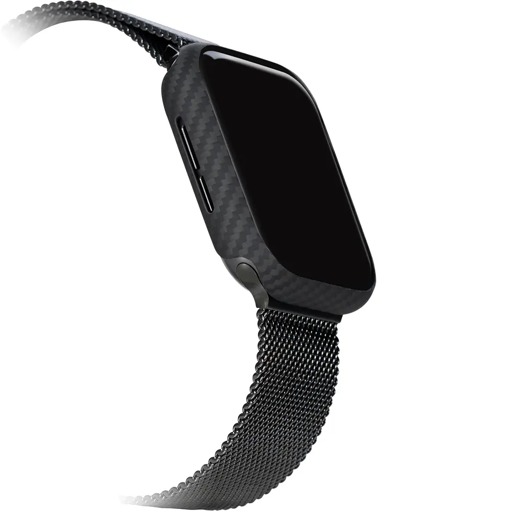 Apple Watch 45 mm İnce Kasa Koruyucu - Pitaka Air Case Classic