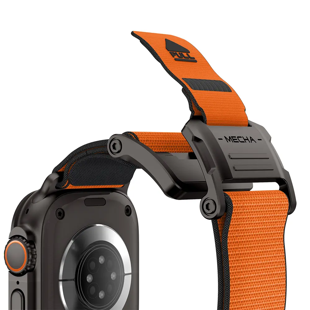 Apple Watch 45 mm Mecha Sport Hasır Kordon - Mohseven