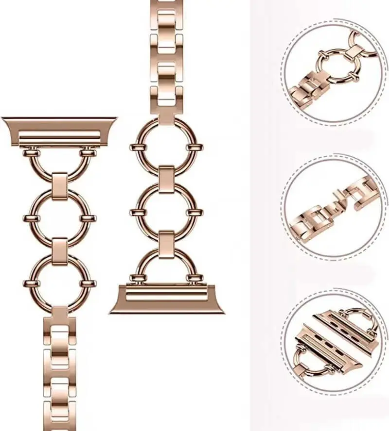 Apple Watch 45 mm Metal Kordon - Zore KRD-56