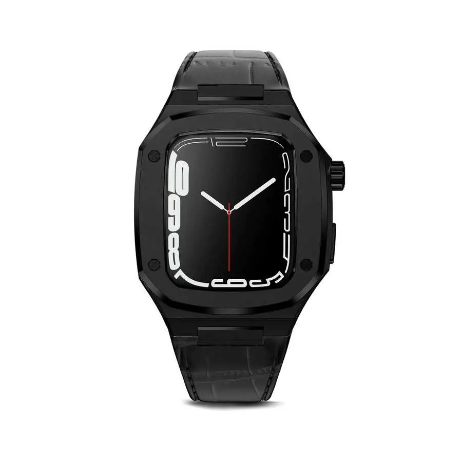 Apple Watch 45 mm Uyumlu Metal Kordon - Zore KRD-67
