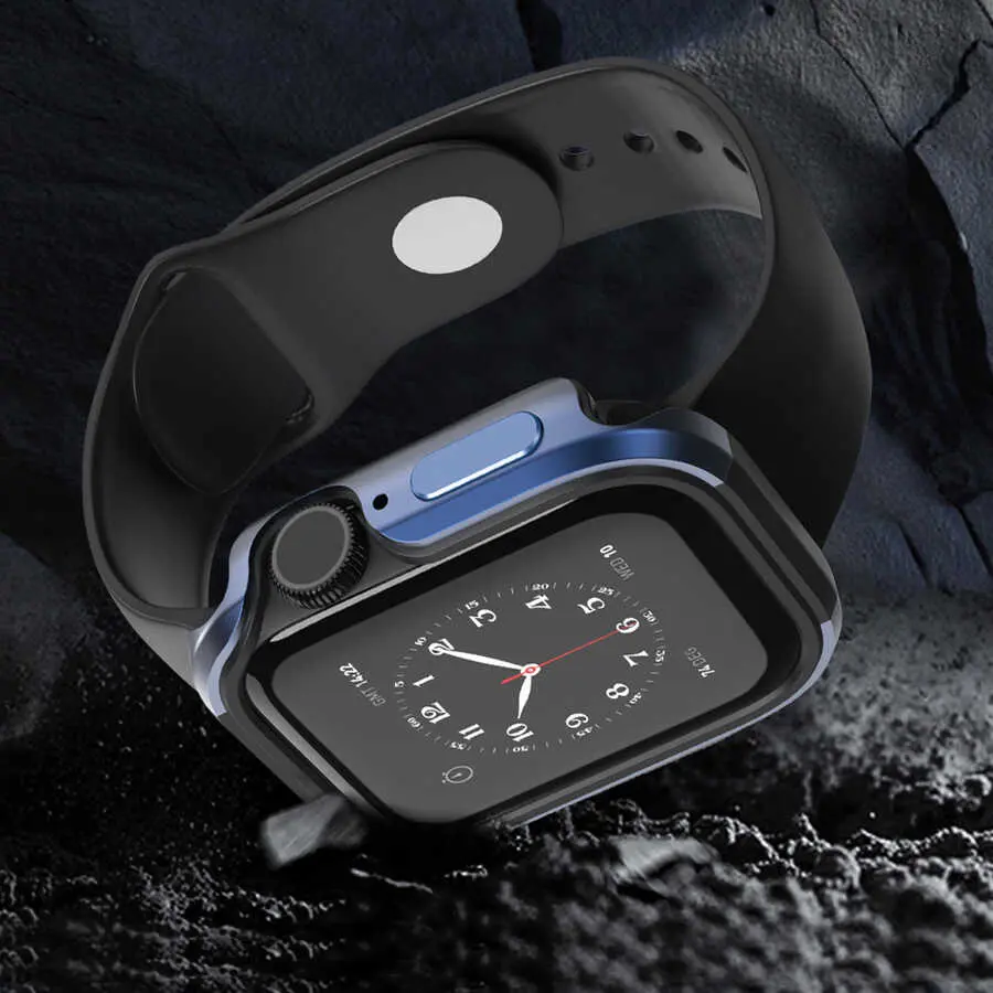 Apple Watch 45mm Darbe Emici Saat Kapağı - Wiwu Defense Watch