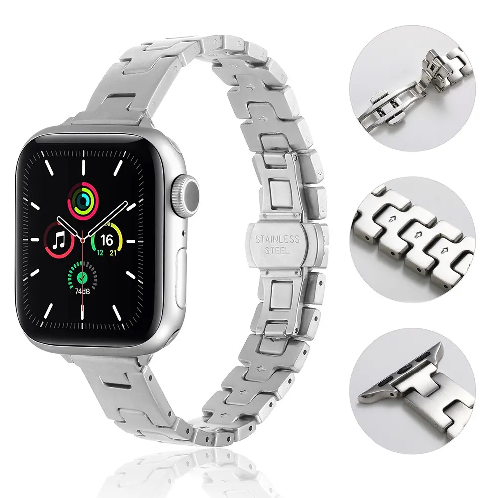 Apple Watch 45 mm Metal Kordon - Zore KRD-150