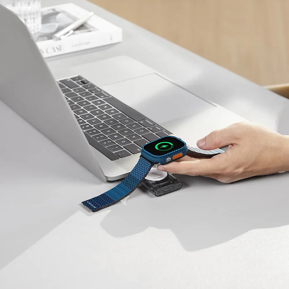 Apple Watch Ultra 49 mm Aramid Fiber Kasa Koruyucu - Pitaka Air Case