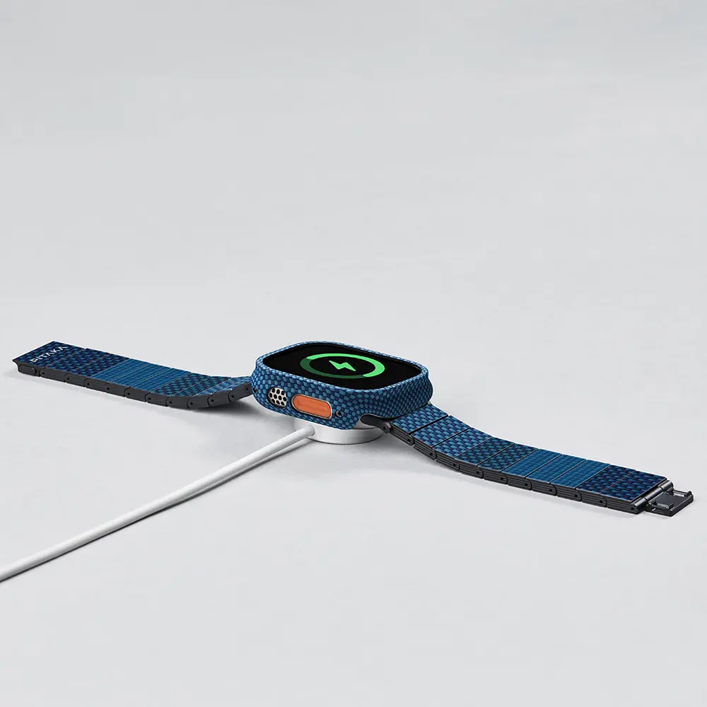 Apple Watch Ultra 49 mm Aramid Fiber Kasa Koruyucu - Pitaka Air Case