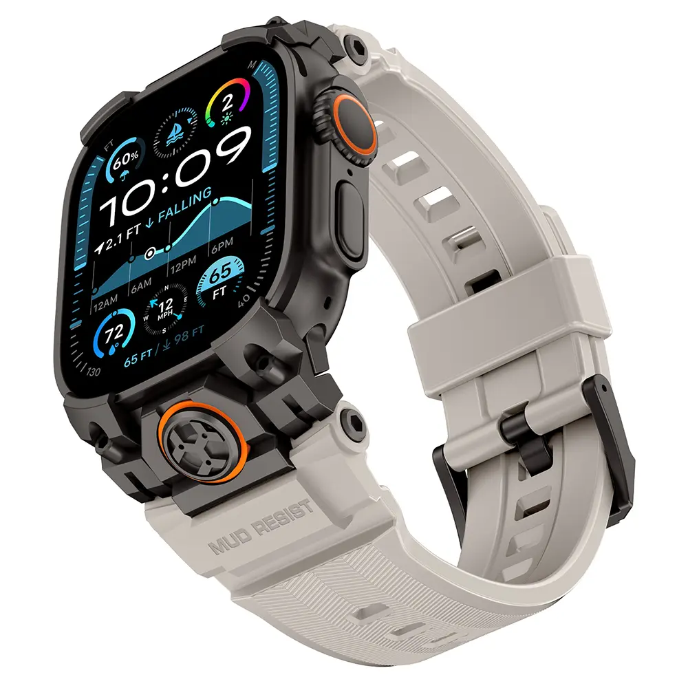 Apple Watch Ultra 49 mm Armor Silikon Kordon - Mohseven iWatch