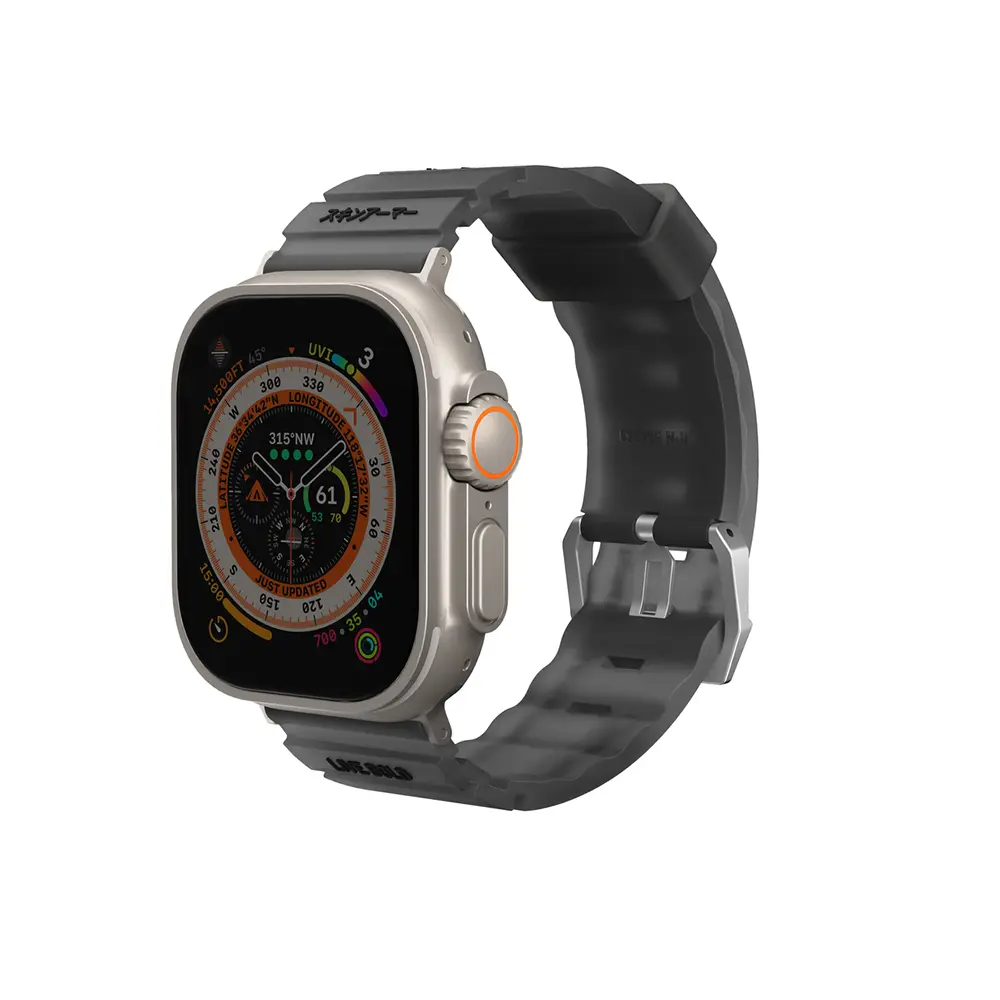 Apple Watch Ultra 49 mm Silikon Kordon - Skinarma New Shokku