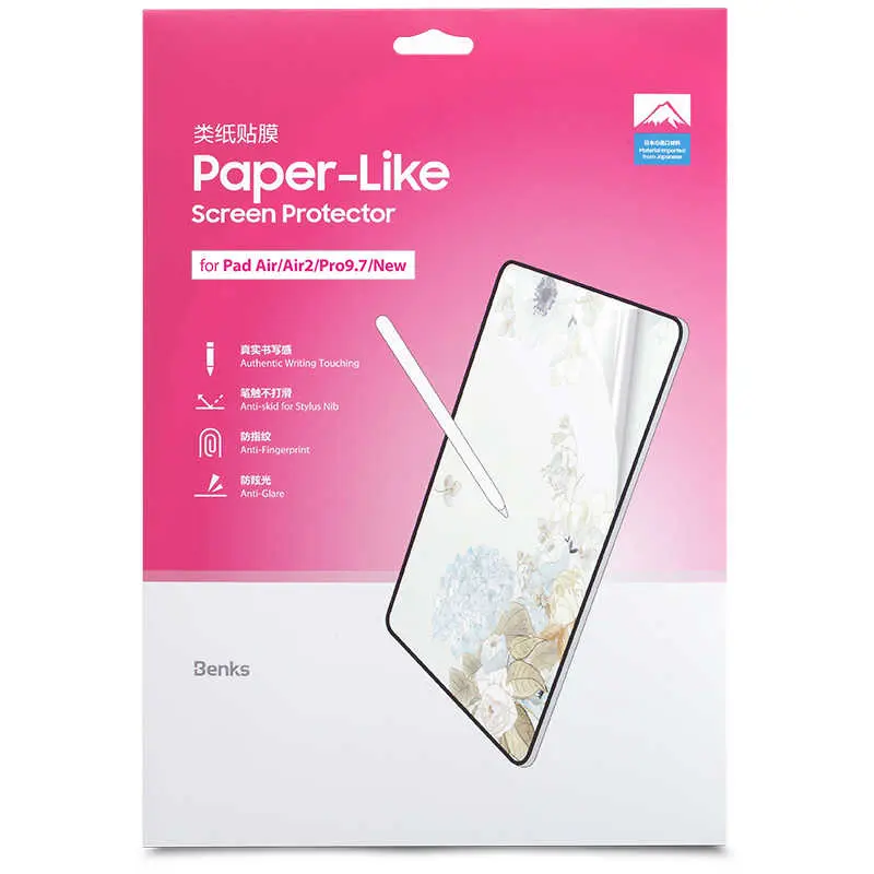 iPad Pro 10.5 Paper-Like Mat Ekran Koruyucu - Benks