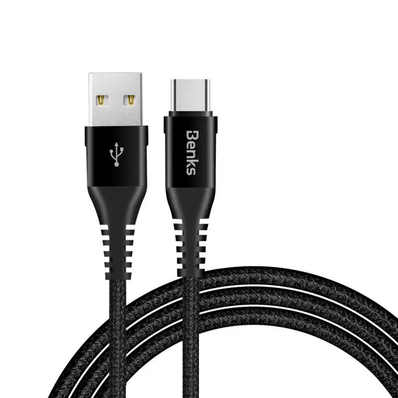 Benks D26 Type-C USB Şarj ve Data Kablosu, 1.2 m