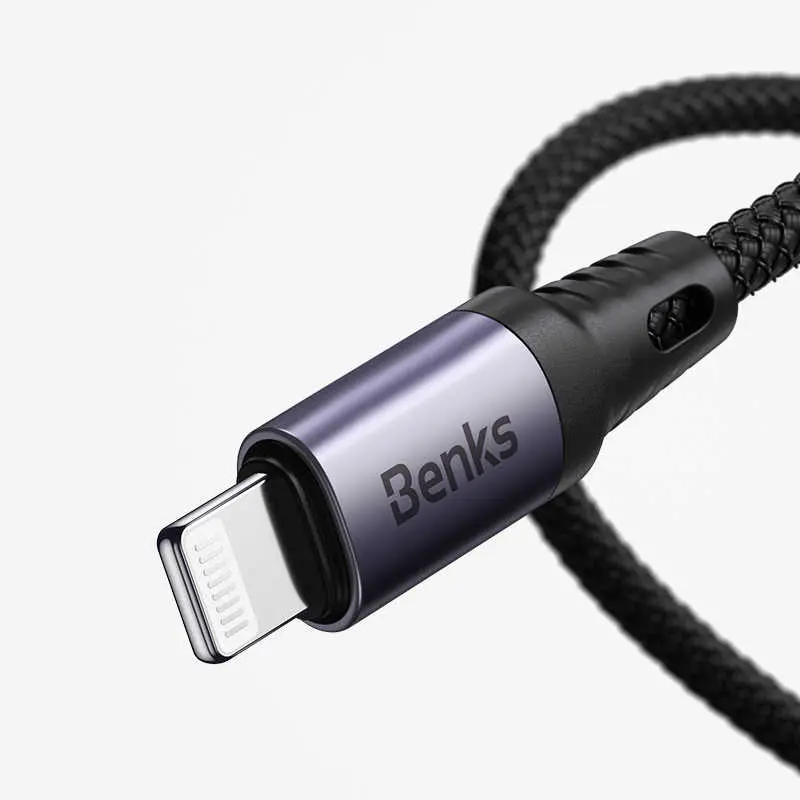 Benks M16 Speedywind PD Lightning Şarj ve Data Kablosu, 1.2 m