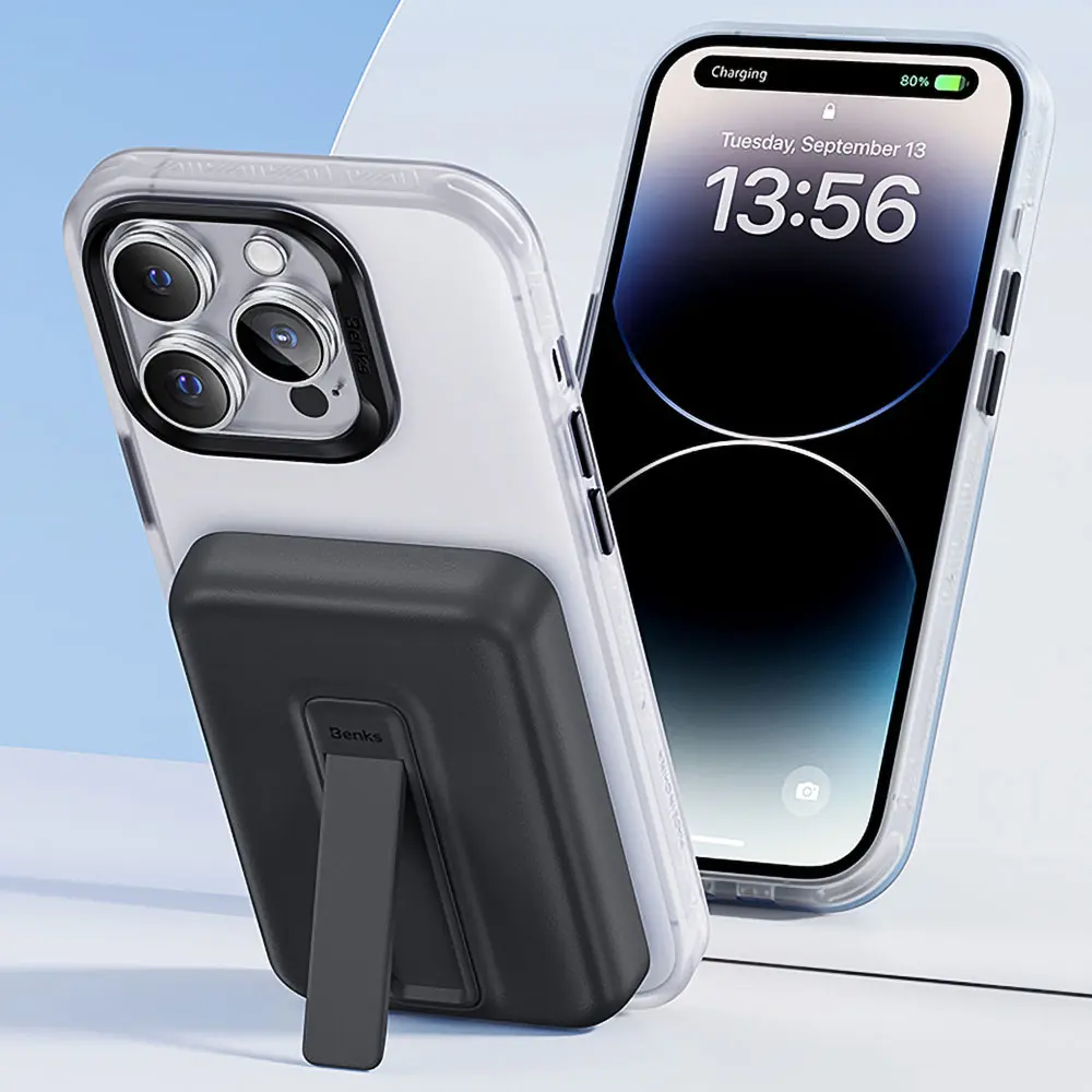 Benks MP09 MagSafe Manyetik Standlı Powerbank, 6000 mAh